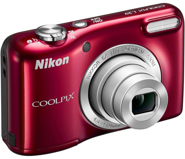 Nikon COOLPIX L29 czerwony - 1450811 - zdjęcie 2